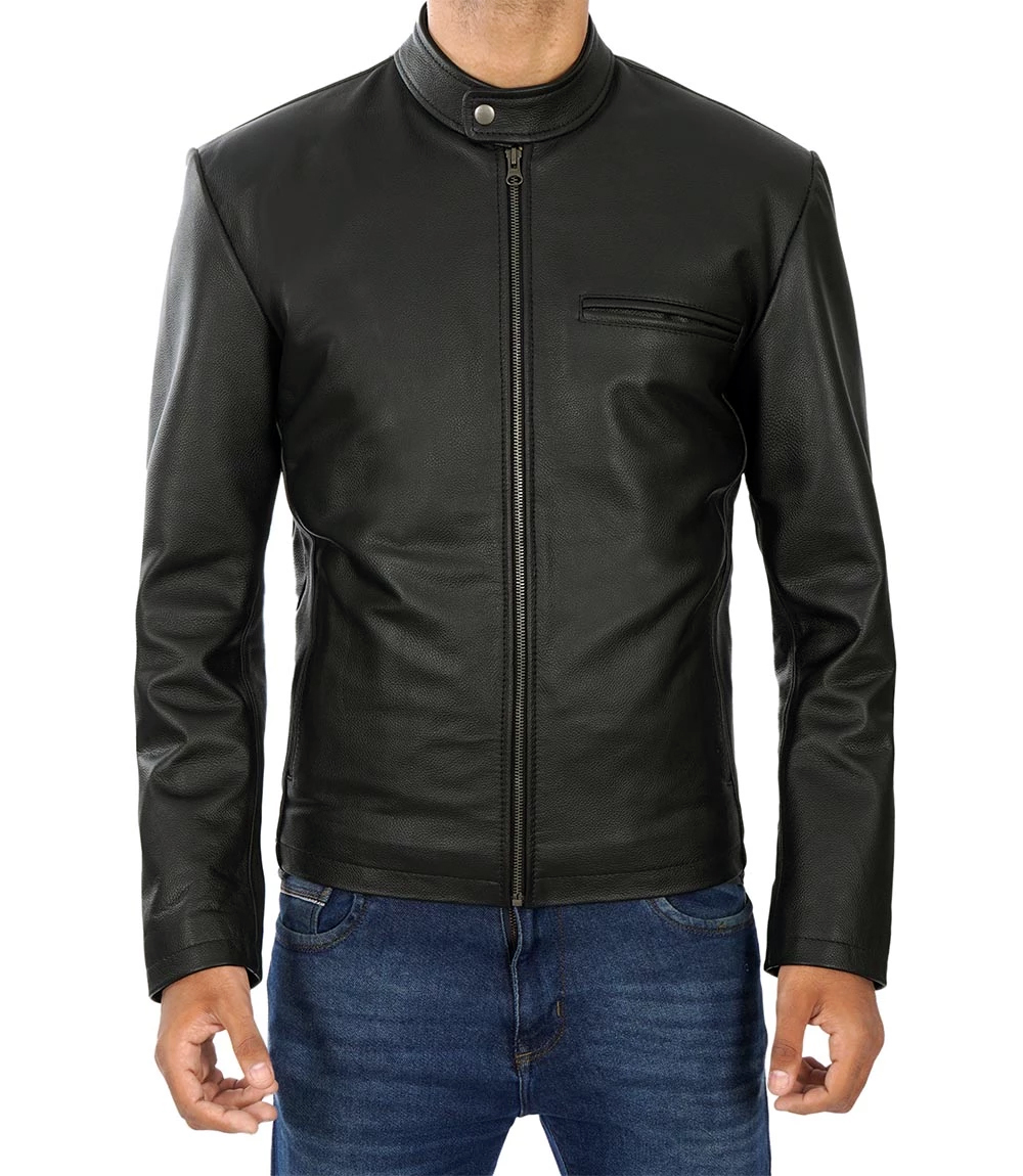 snap-button-collar-cafe-racer-leather-jacket-2
